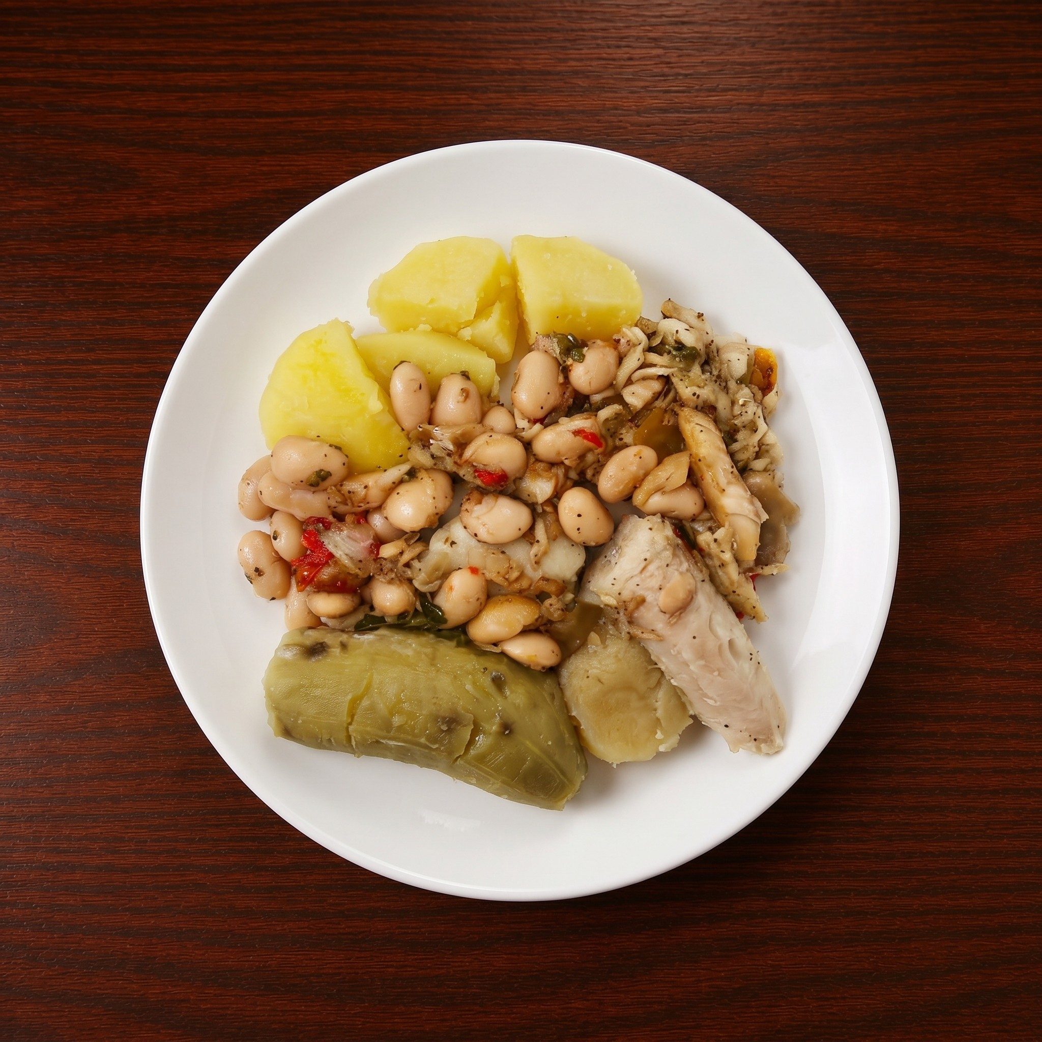 Butterbean & Saltfish.